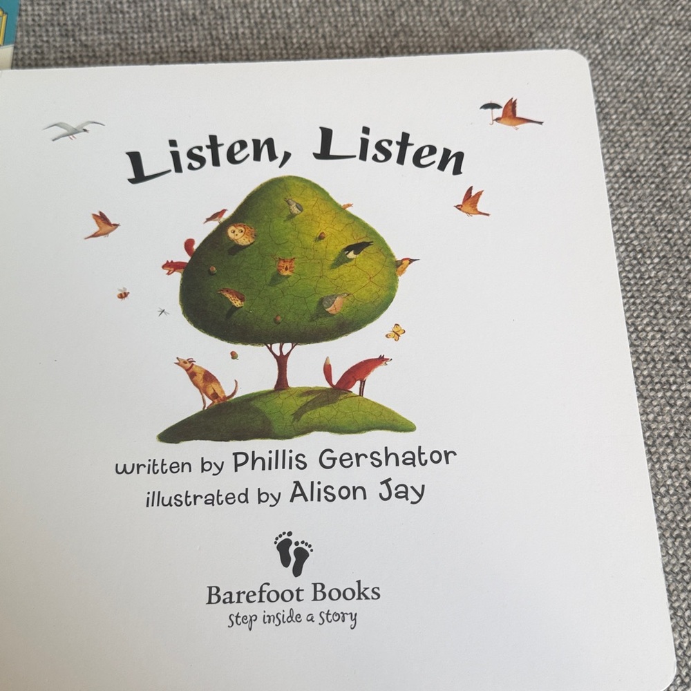 Listen, picture board Book by Phillis Gershator - Picture 2 of 12